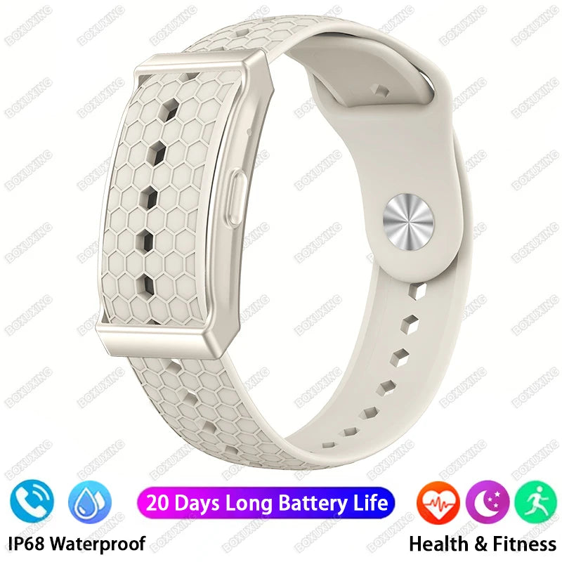 BOXUXING Screen-Free Fitness & Health Tracking Smart Wristband