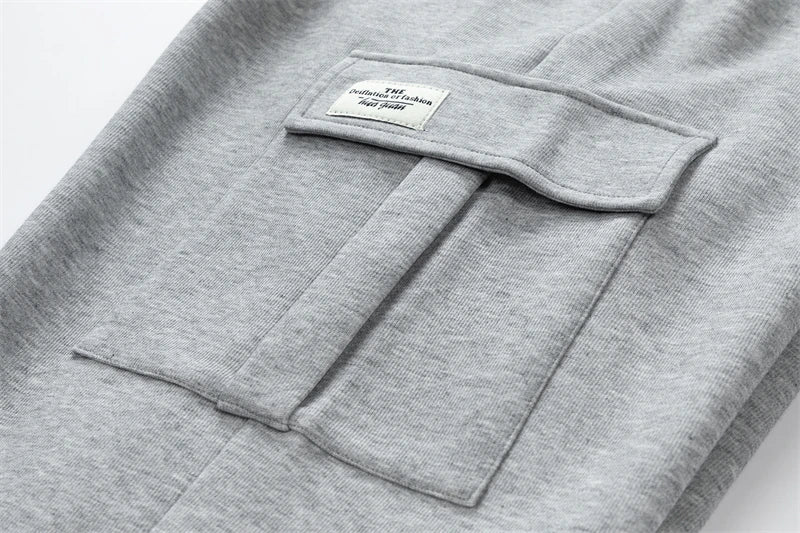 Men’s Loose-Fit Wide-Leg Joggers