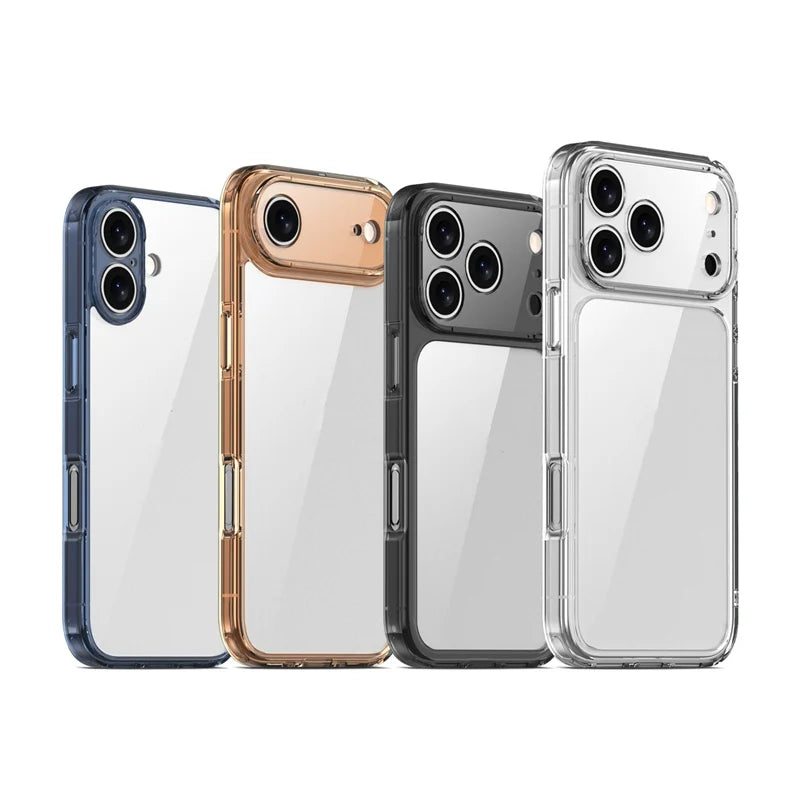 Luxury Crystal Clear Shockproof iPhone Case
