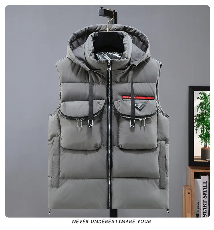 Men’s Hooded Padded Gilet