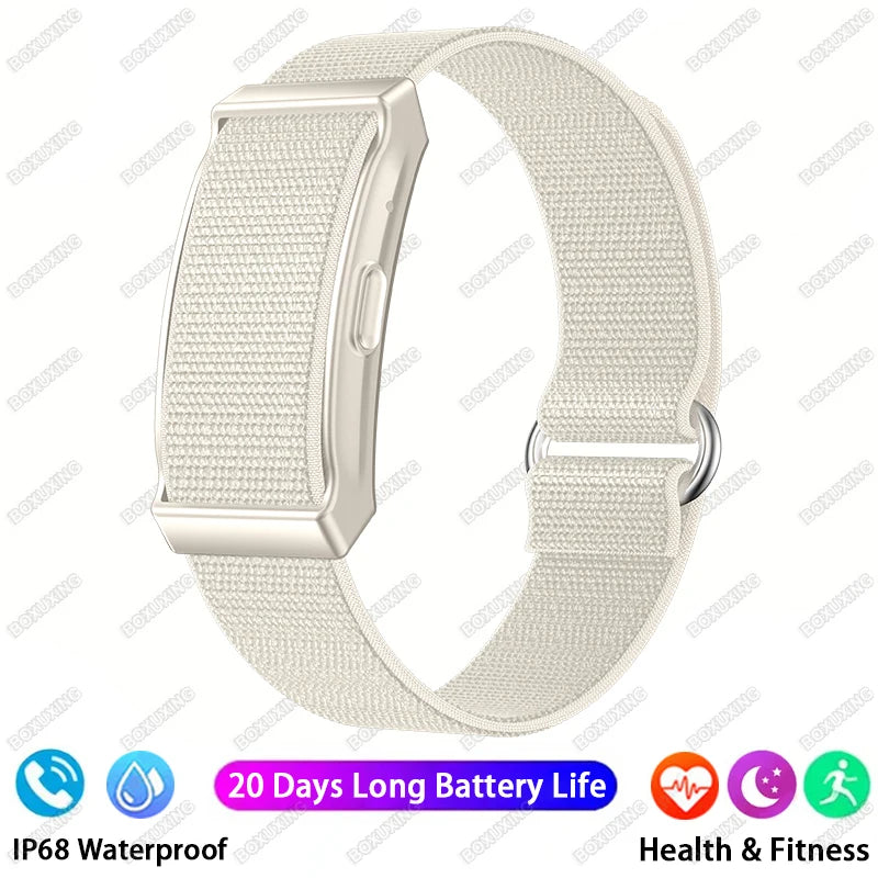 BOXUXING Screen-Free Fitness & Health Tracking Smart Wristband