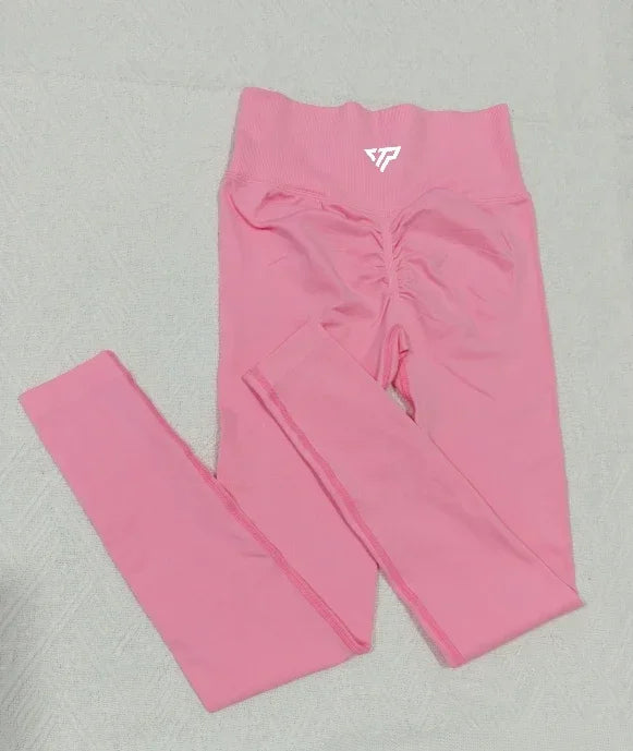 KEEP THAT PUMP Women’s Seamless Scrunch Gym Leggings