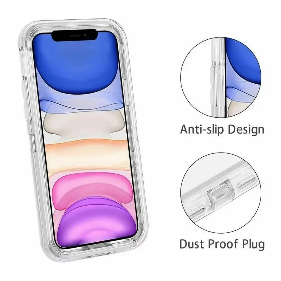 3-in-1 Heavy Duty Rugged iPhone Case