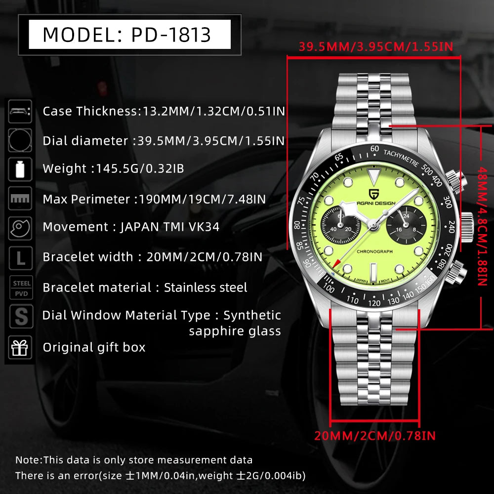 Men’s PAGANI Design Panda Watch