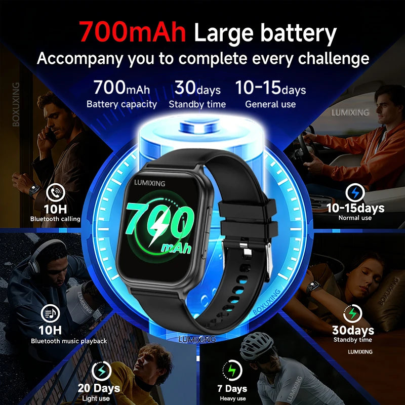 BOXUXING Women’s Bluetooth Calling Fitness Smartwatch