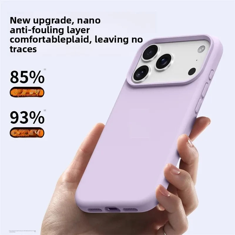 Magnetic Liquid Silicone Phone Case for iPhone 16 & 17 Series