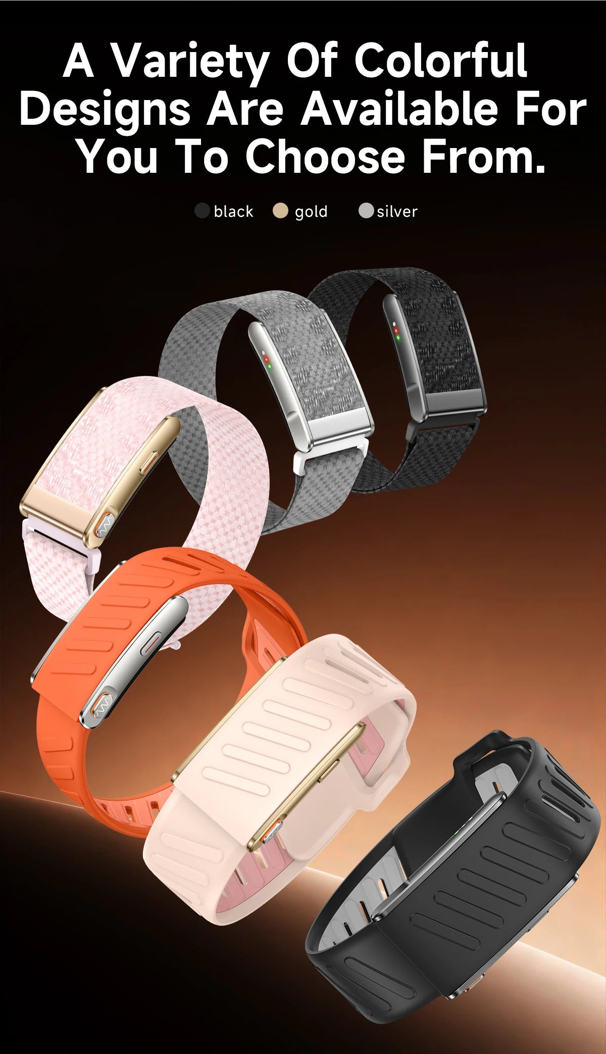 VWAR Loop Life Screenless Fitness & Health Tracker