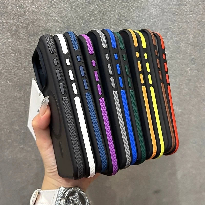 Luxury Matte MagSafe Magnetic iPhone Case