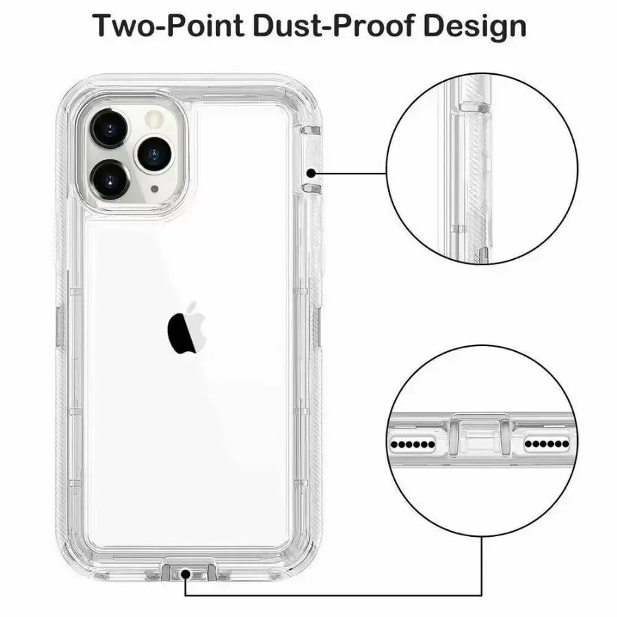 3-in-1 Heavy Duty Rugged iPhone Case