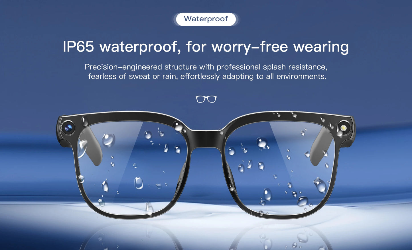GUHUAVMI M02S AI Camera & Translation Smart Glasses