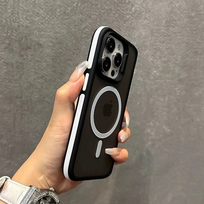 Luxury Matte MagSafe Magnetic iPhone Case
