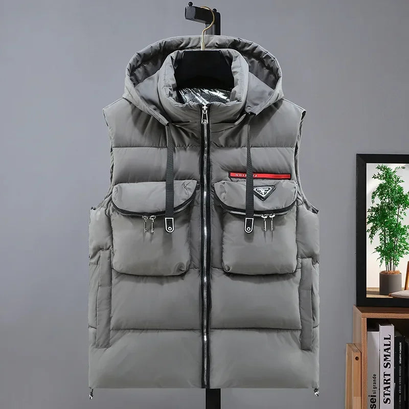 Men’s Hooded Padded Gilet