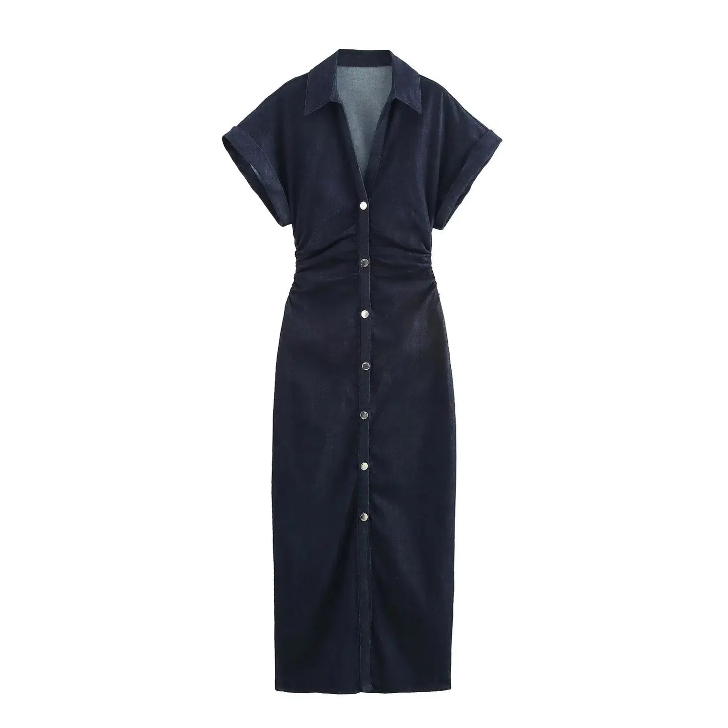 ETJ 1975 Series Women’s Denim Midi Dress