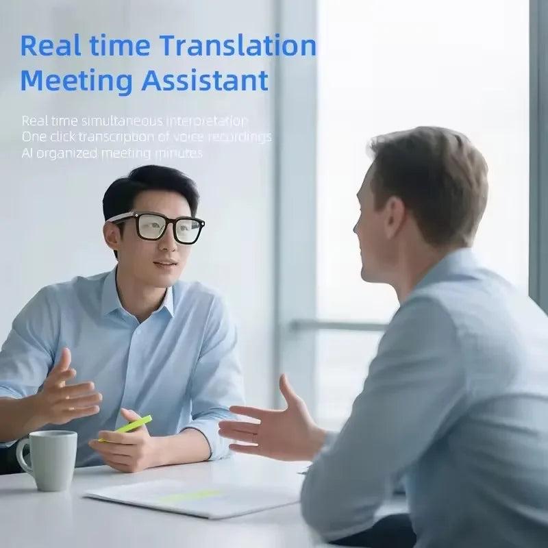 Lenovo F06 AI Smart Glasses – 4K Camera, AI Translation & Bluetooth