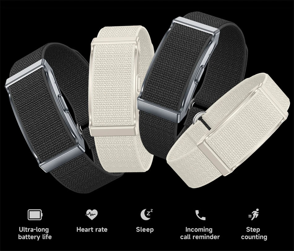 BOXUXING Screen-Free Fitness & Health Tracking Smart Wristband