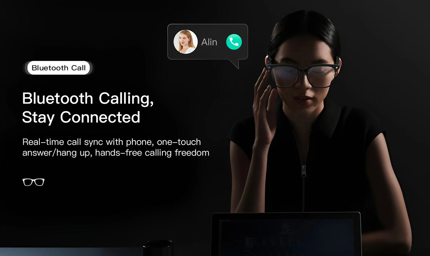 GUHUAVMI M02S AI Camera & Translation Smart Glasses