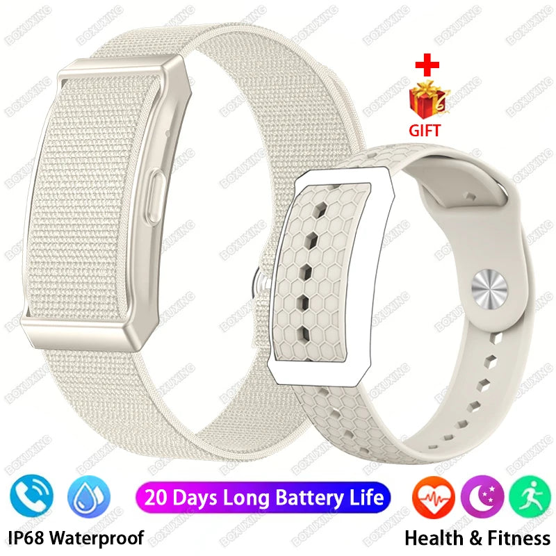 BOXUXING Screen-Free Fitness & Health Tracking Smart Wristband