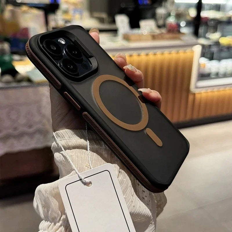 Luxury Matte MagSafe Magnetic iPhone Case