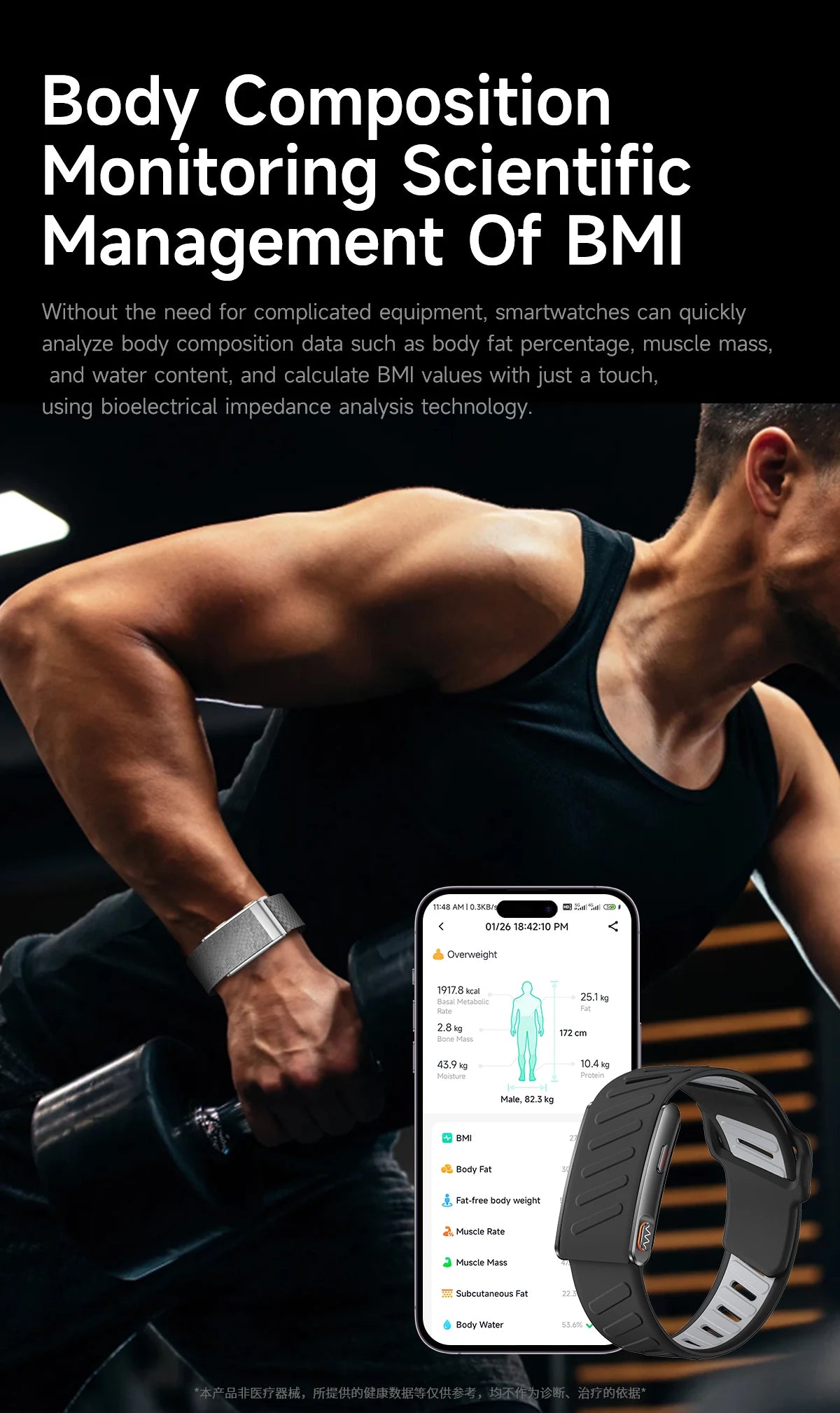 VWAR Loop Life Screenless Fitness & Health Tracker