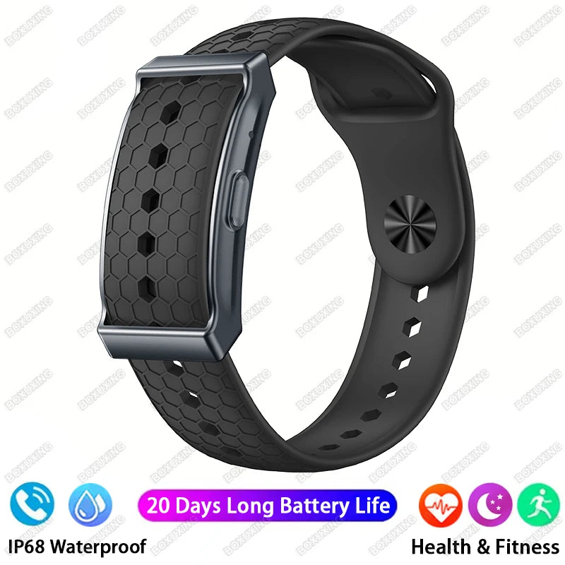 BOXUXING Screen-Free Fitness & Health Tracking Smart Wristband