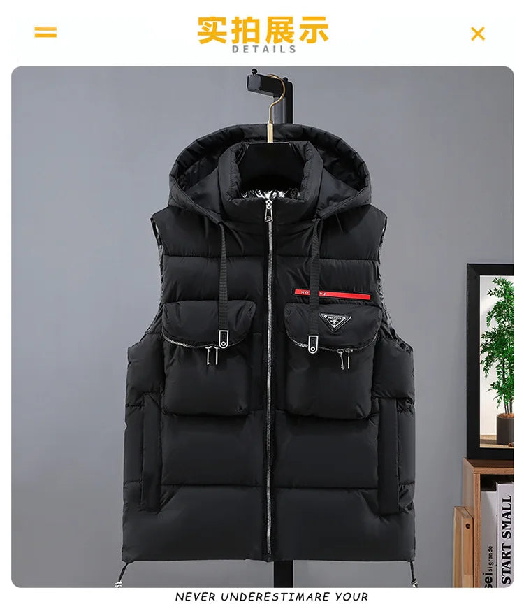 Men’s Hooded Padded Gilet