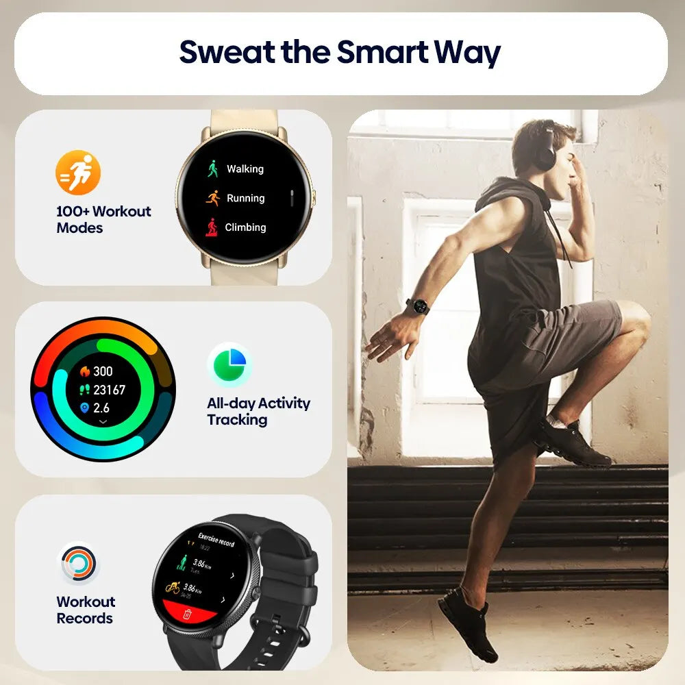 Zeblaze GTR 3 Pro AMOLED Bluetooth Calling Smartwatch