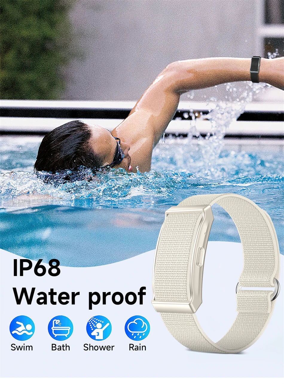 BOXUXING Screen-Free Fitness & Health Tracking Smart Wristband