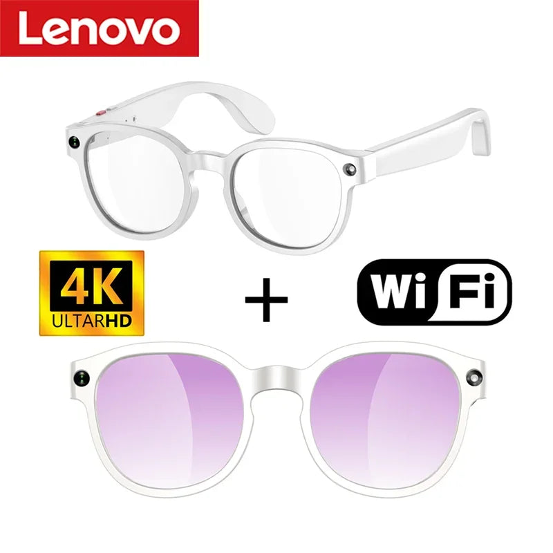 Lenovo F06 AI Smart Glasses – 4K Camera, AI Translation & Bluetooth