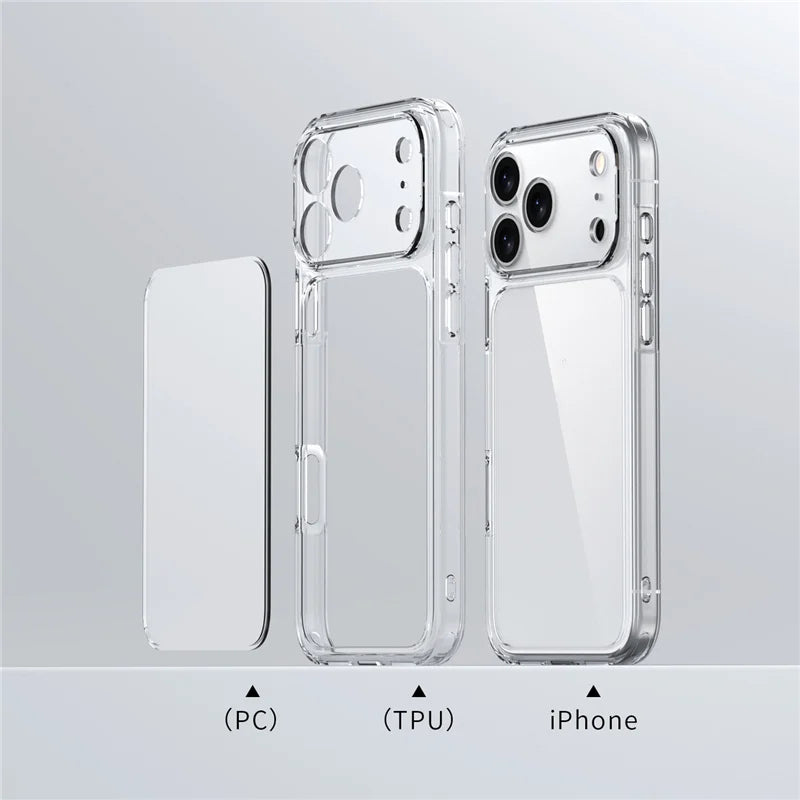 Luxury Crystal Clear Shockproof iPhone Case