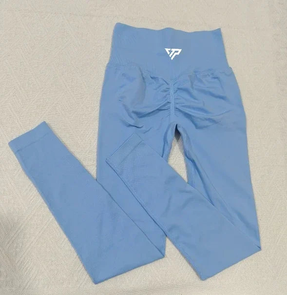KEEP THAT PUMP Women’s Seamless Scrunch Gym Leggings