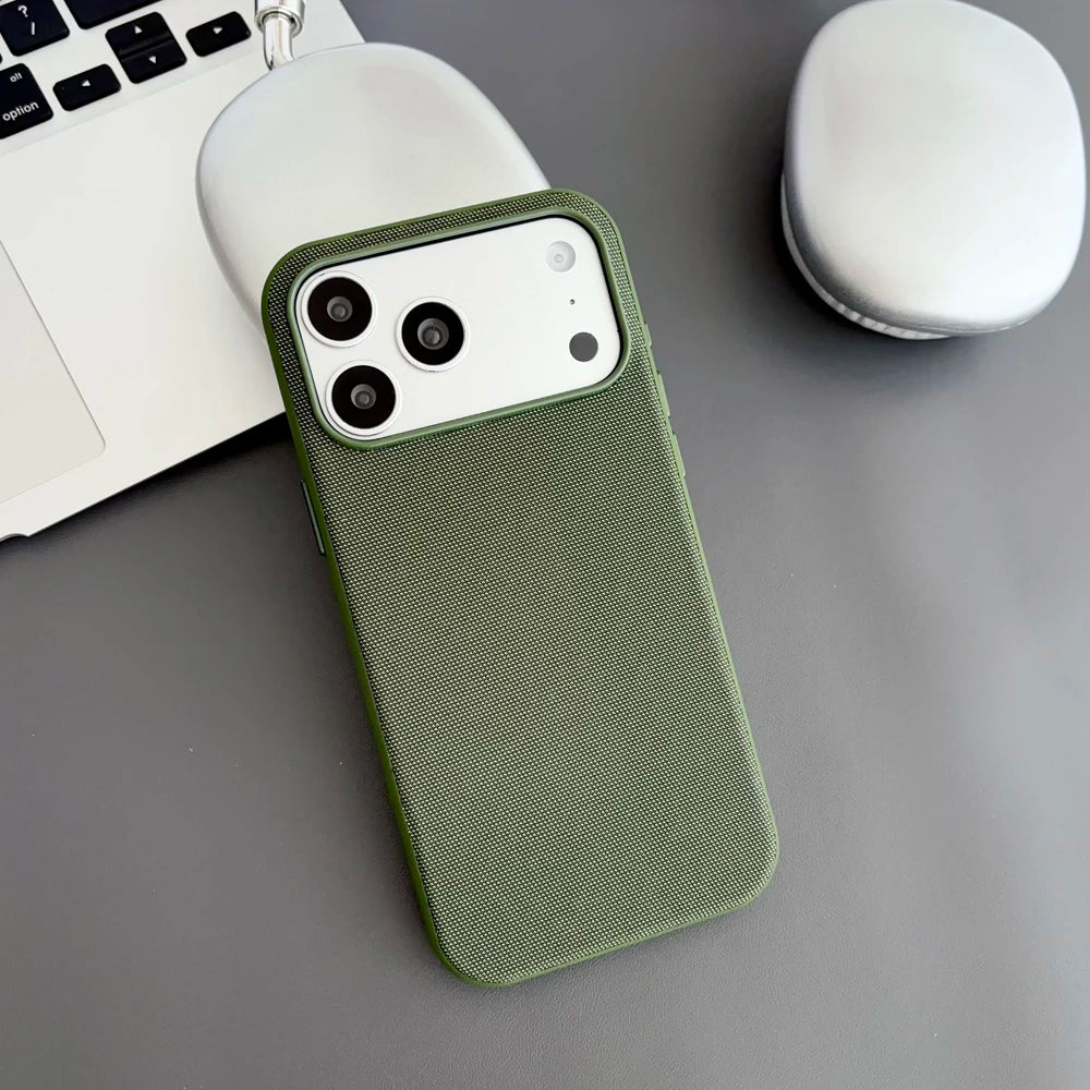 Premium Woven Magnetic Phone Case for iPhone