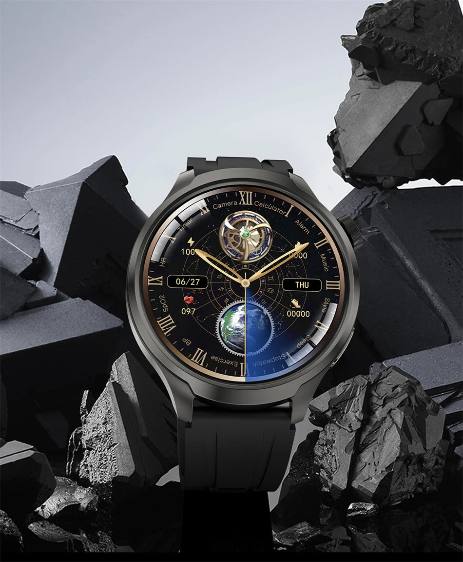 ALM TrekPro Smart Watch – 1.85” AMOLED Outdoor & Fitness Watch