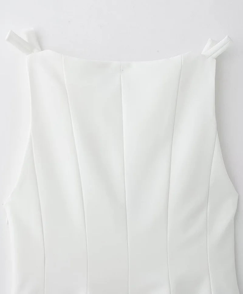 MUJER Women’s Bow Detail Off-Shoulder Top
