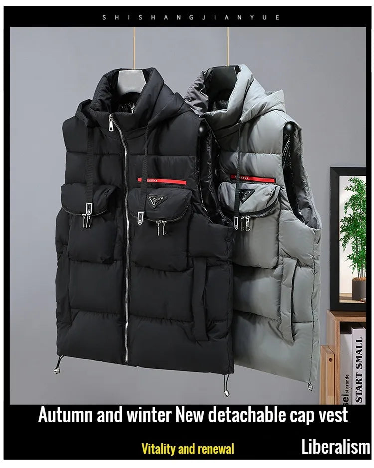 Men’s Hooded Padded Gilet