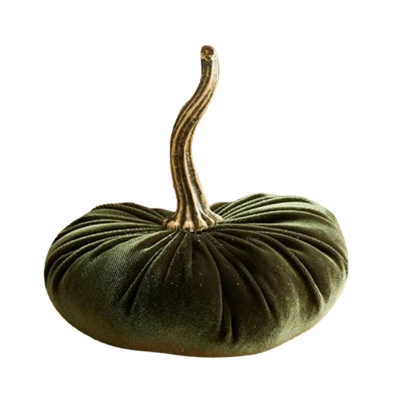 Halloween Pumpkin Plush Throw Pillows Handmade Soft Velvet Pillow Cushion Halloween Decor Ornaments Crafts Holidays Props