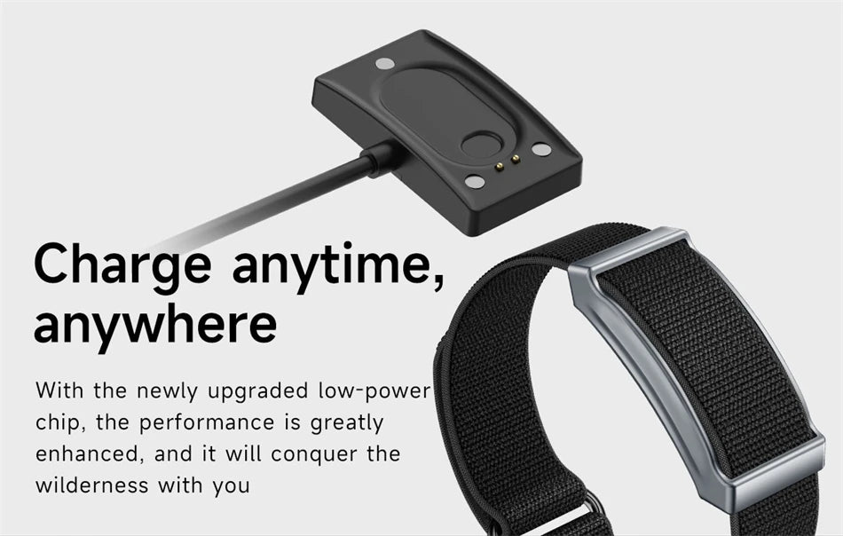 BOXUXING Screen-Free Fitness & Health Tracking Smart Wristband