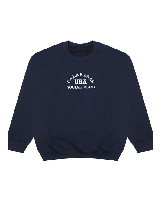 Calabasas Sweatshirt Navy