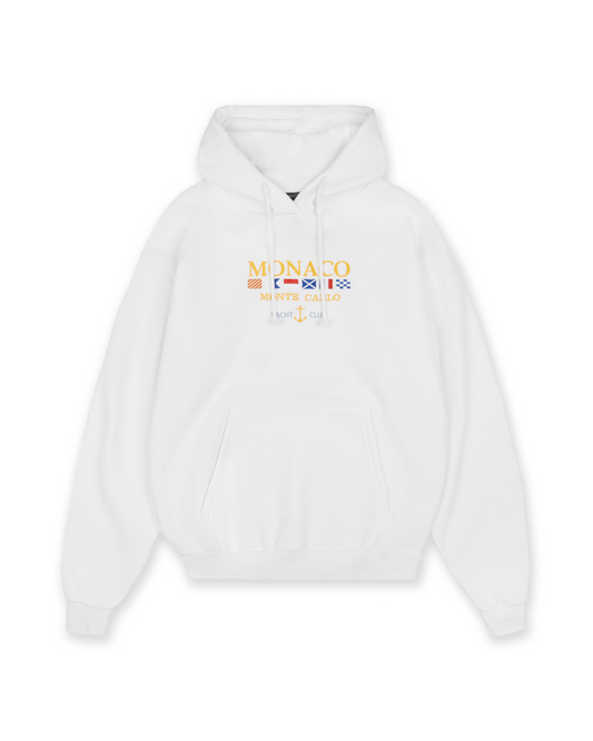 Monaco Hoodie White