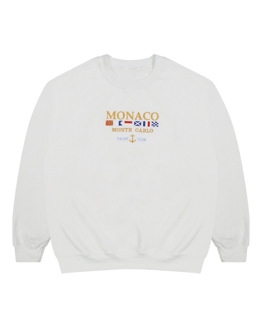 Monaco Sweatshirt White