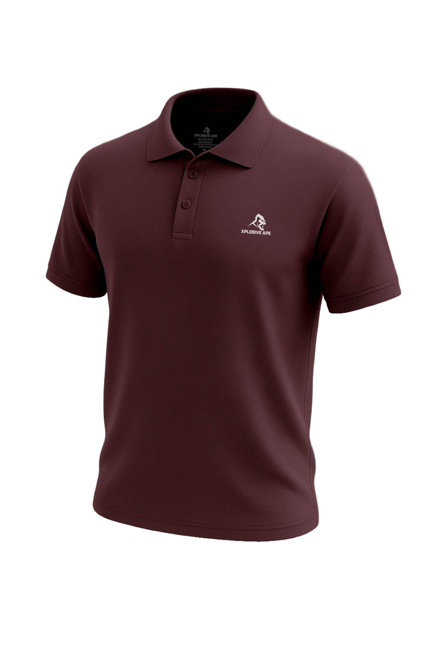 XAPE Prime Polo Shirt - Maroon