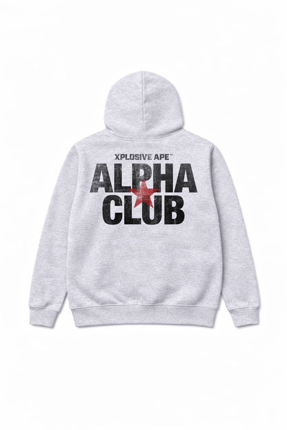 XAPE Alpha Club Hoodie - Heather Grey