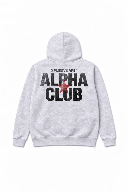 XAPE Alpha Club Hoodie - Heather Grey