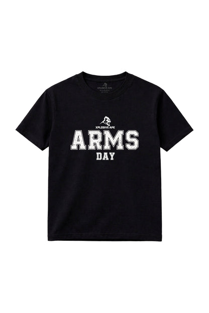 XAPE Arms Day V1 Tee - Black