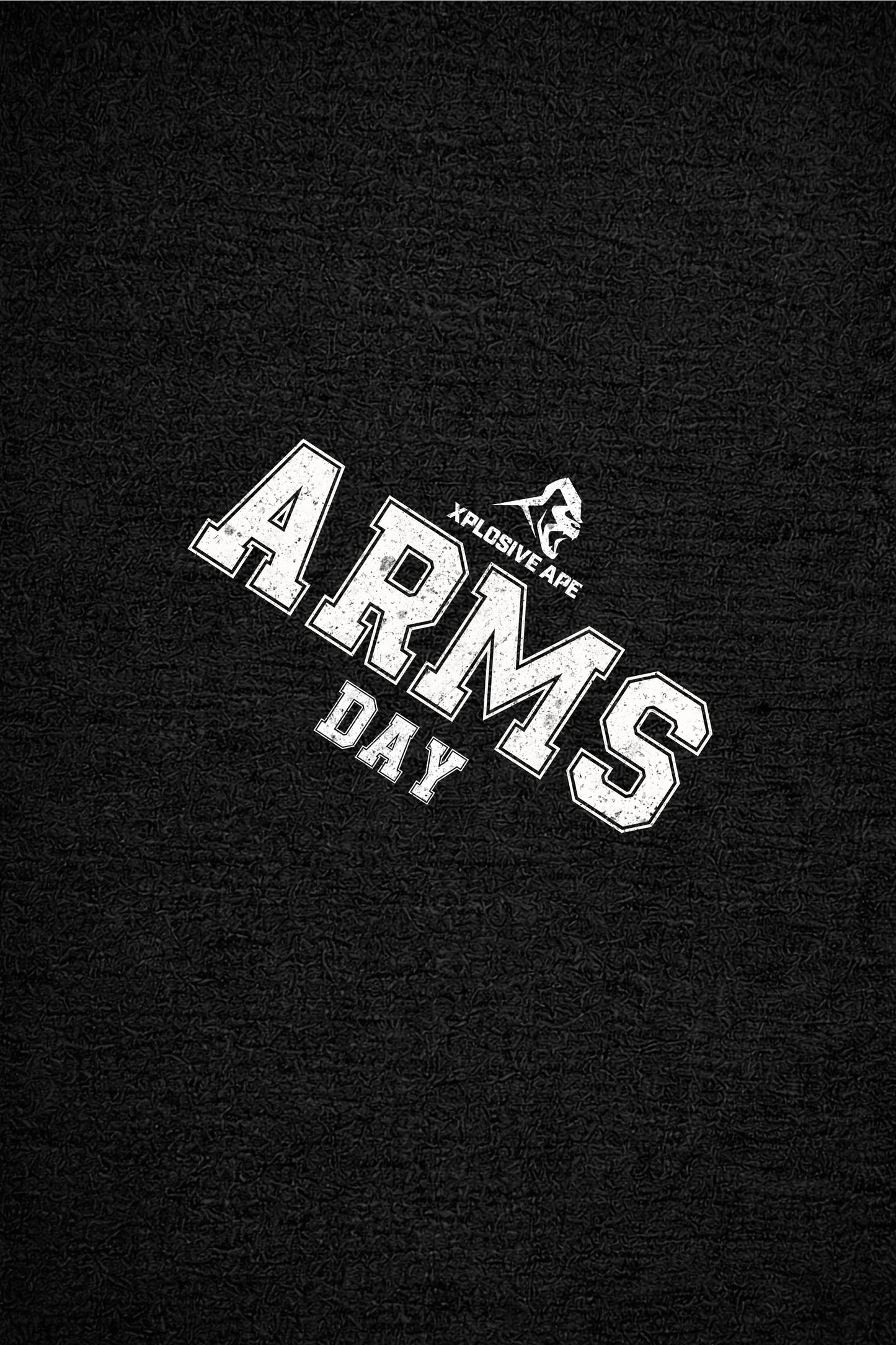 XAPE Arms Day V1 Tee - Black