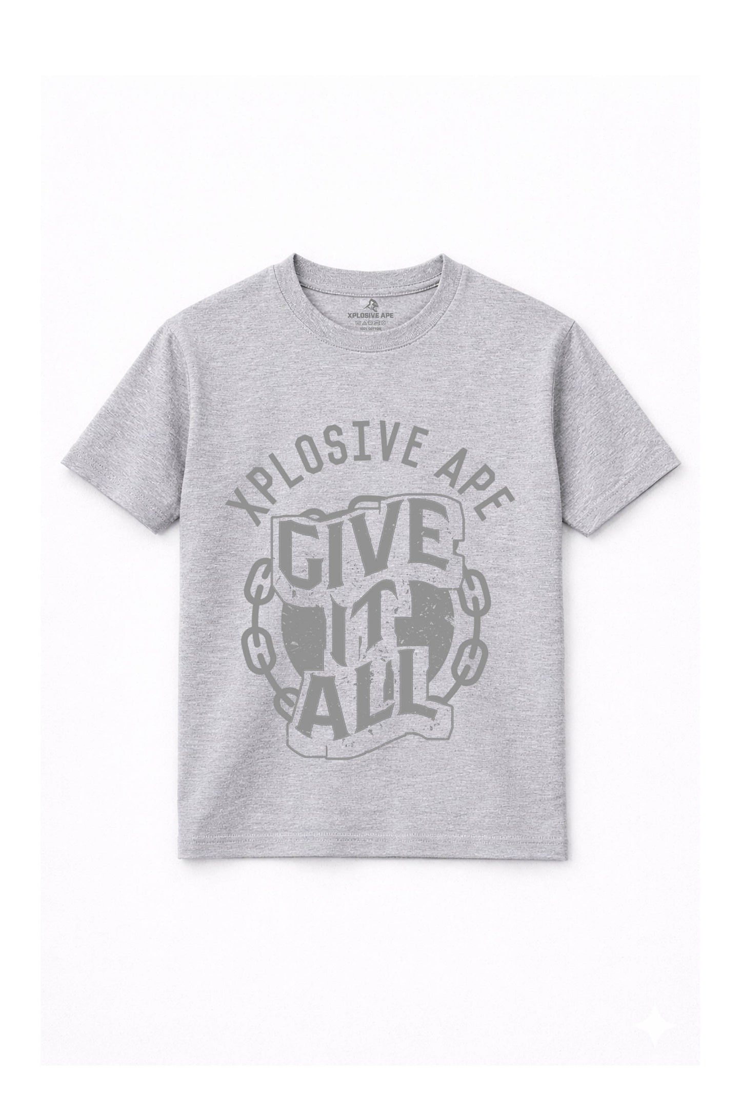 XAPE Ball & Chain Tee - Sports Grey
