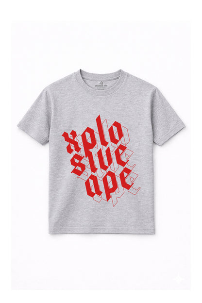XAPE Baroque Tee - Sports Grey