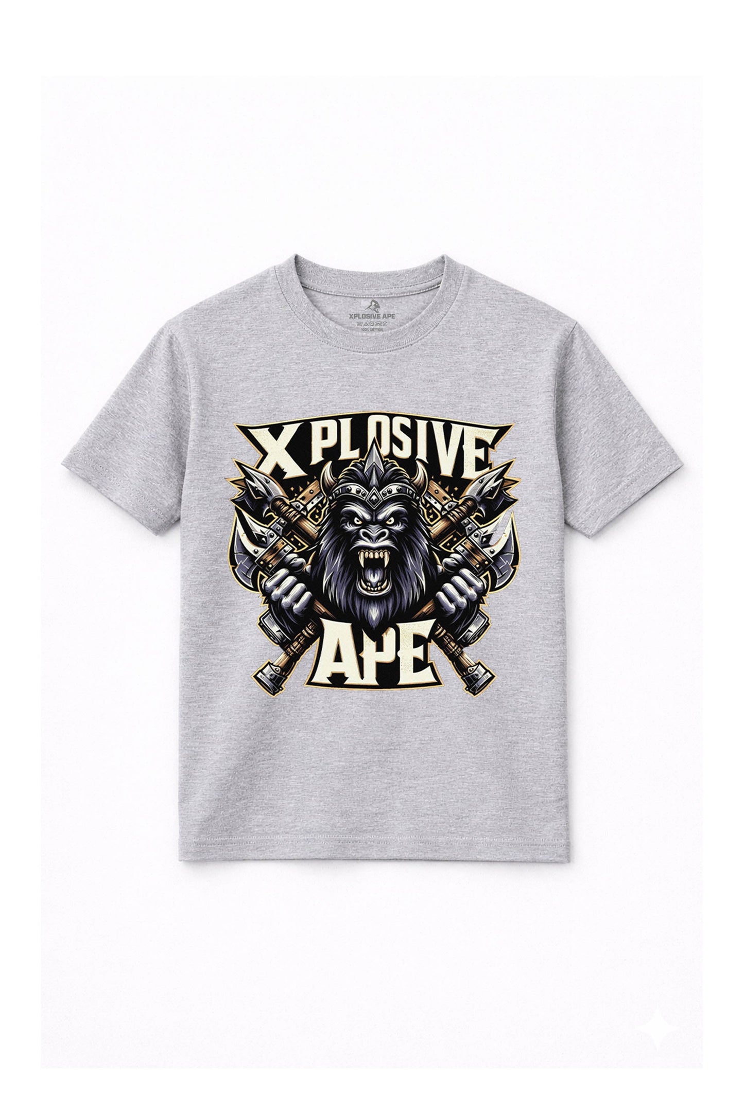 XAPE Battle Axe Tee - Sports Grey