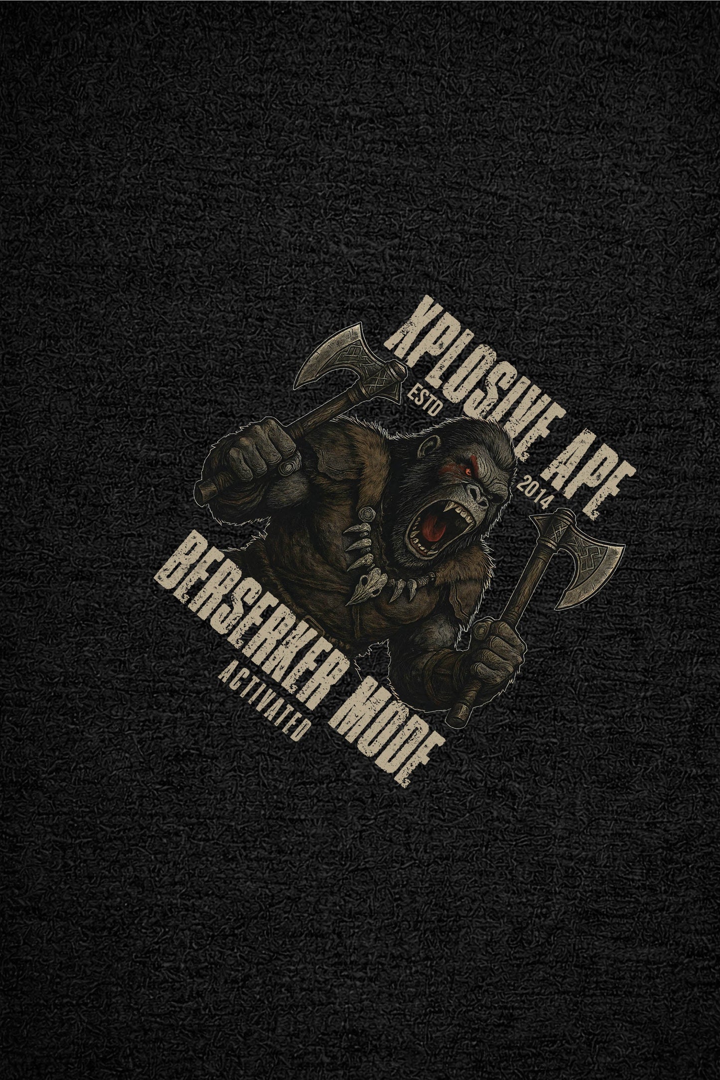 XAPE Berserk Mode Tee - Black