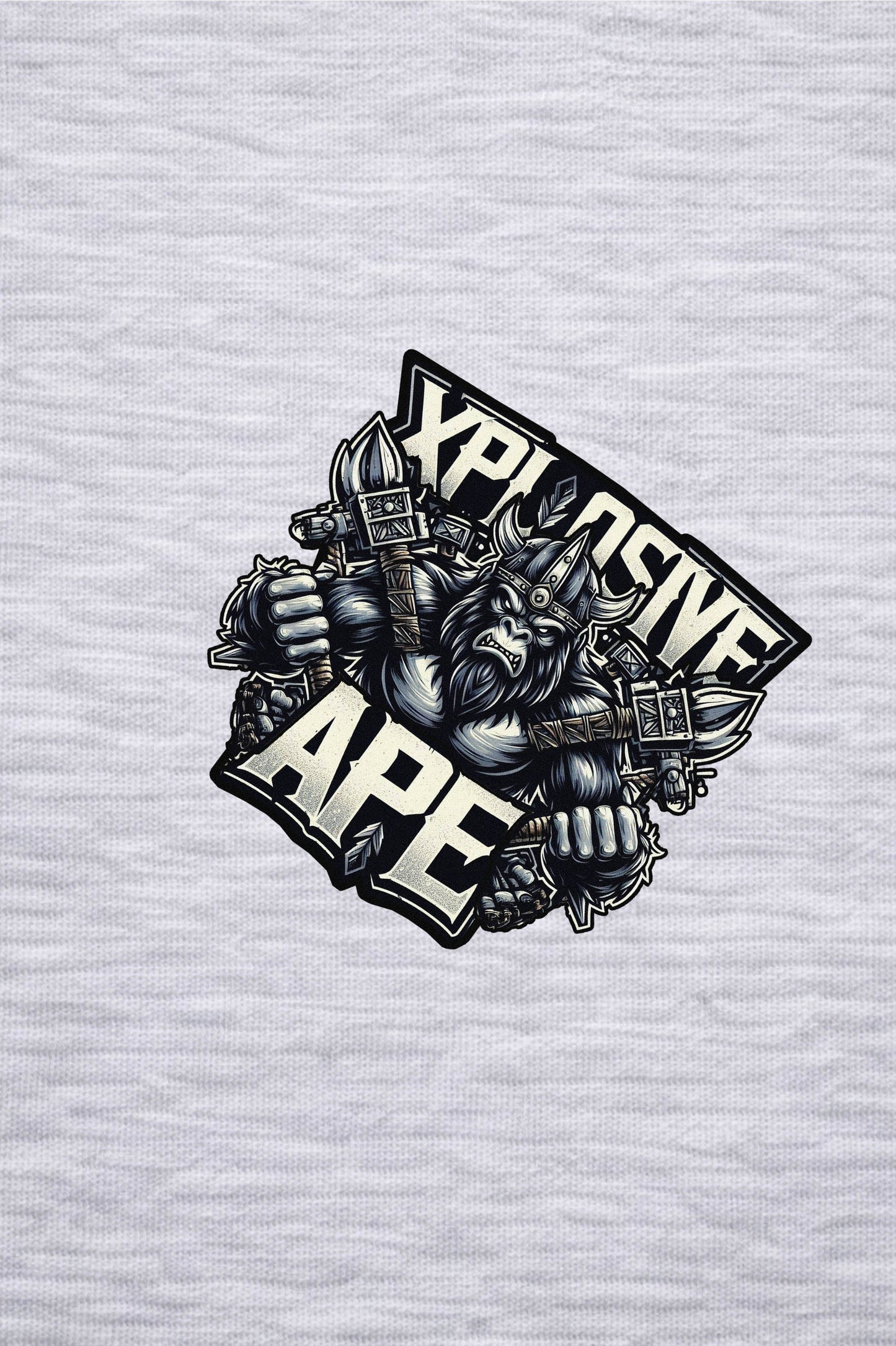 XAPE Berserker Tee - Sports Grey