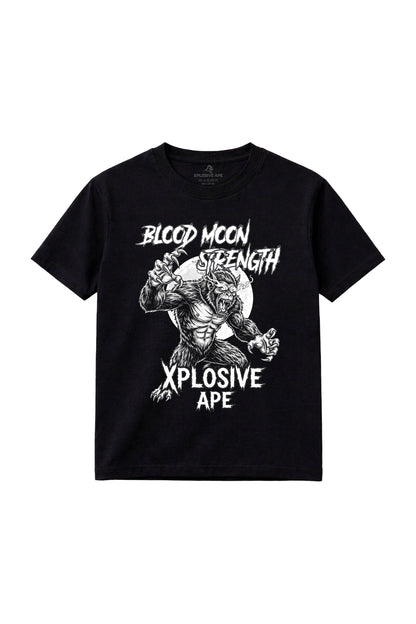 XAPE Blood Moon Strength Tee - Black